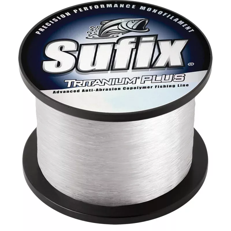 Sufix Tritanum Plus – 80lb – Clear – 3655 yds [696-580]